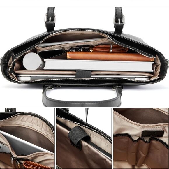 Bostanten Carol Women Briefcase - Vintage Tote - Picture 2 of 11